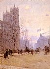 Rose Barton Westminster Abbey painting